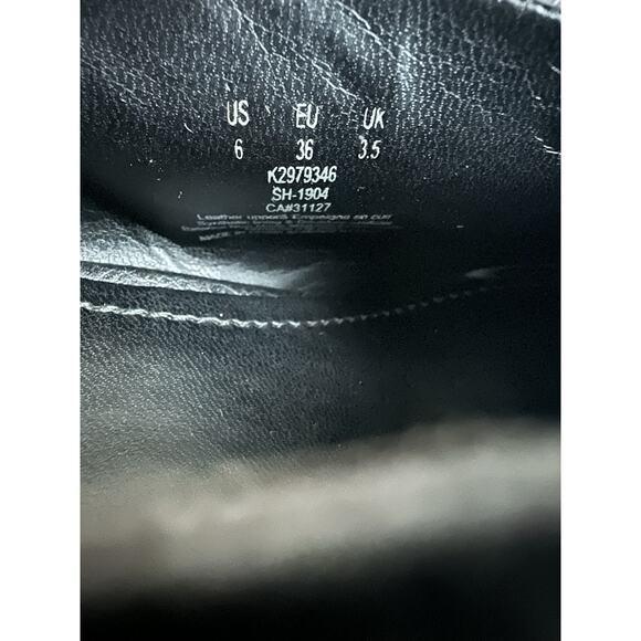 DKNY Lila Mules Shoes Womens Black Leather Size 6 - Picture 7 of 11